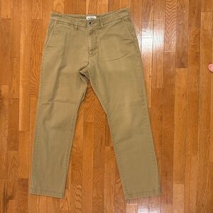 Goodfellow & Co The Every Wear Chino- Athletic Size 32x30 dark khaki